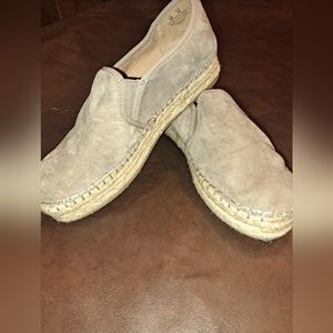 Sam Edelman Khloe 8M Slip On Shoes Latte Brown Leather Womens
